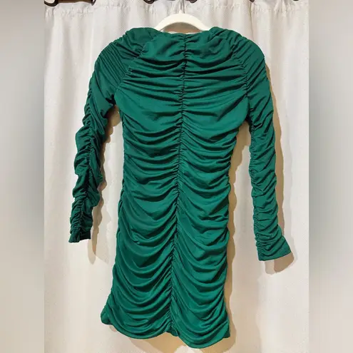 Michael Costello x Revolve Green Mini Dress Women’s Small Party Cocktail