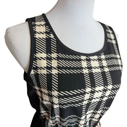 Jella Couture NWT Womens Apricot Lane Boutique Plaid City Chic Dress - Sz S