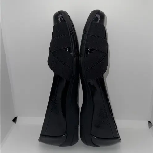 LifeStride Daisie Black Patent Slip On Dressy Loafer Shoes Women’s 6.5 Vegan