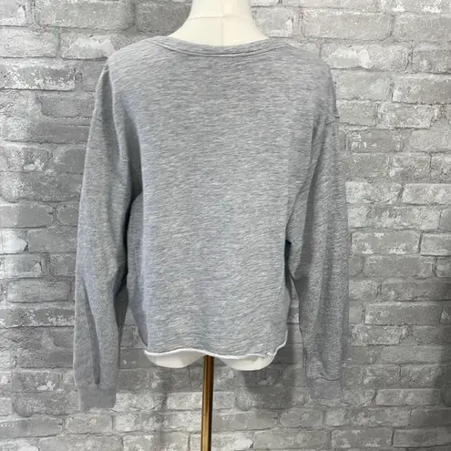 Universal Threads Universal Thread Gray Graphic Engage in Change Sweatshirt