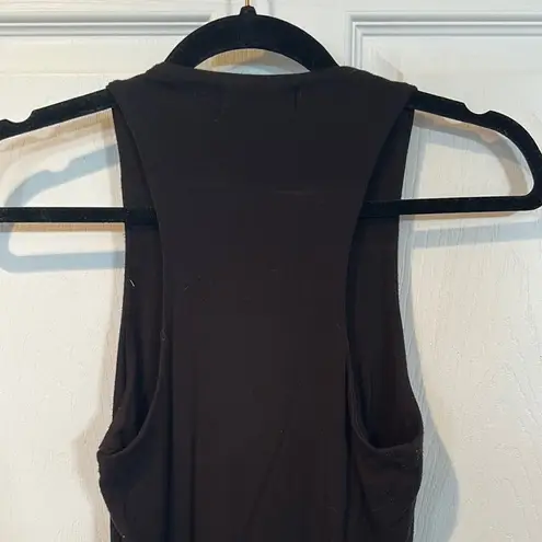 Carly Jean Los Angeles CJLA Black Sleeveless Top