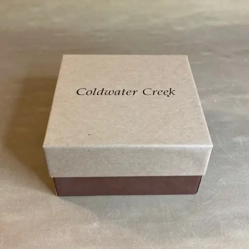 Coldwater Creek 0105 NWT Y2K Knotted Chain and Natural Purple Stone Necklace