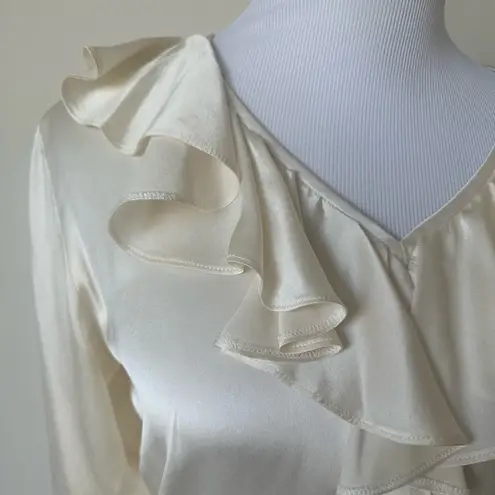 Saint Laurent Yves Blouse Size 8