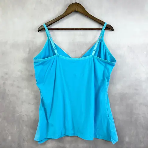 Energie Y2K Womens Cami Top 2X Babydoll Stretch Sequin Sparkle Retro Coquette