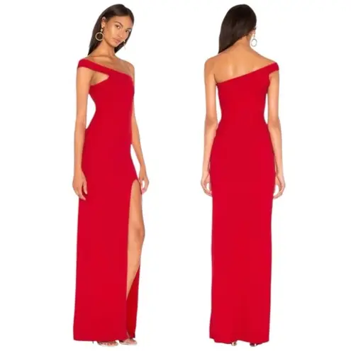 Nookie x Revolve Mila gown in flame NWT