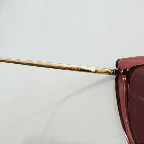 Dolce & Gabbana pink soft cat eye sunglasses