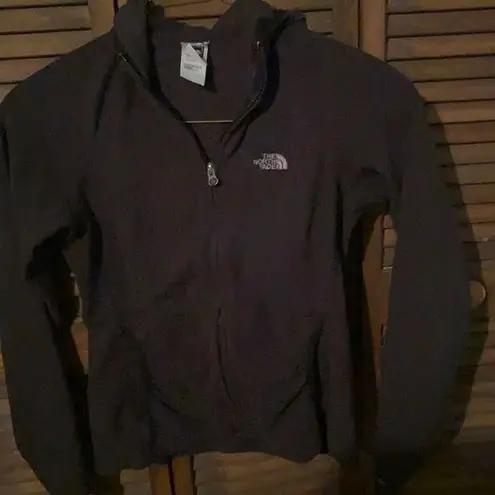 The North Face **closet cleanout** charcoal zip up  jacket