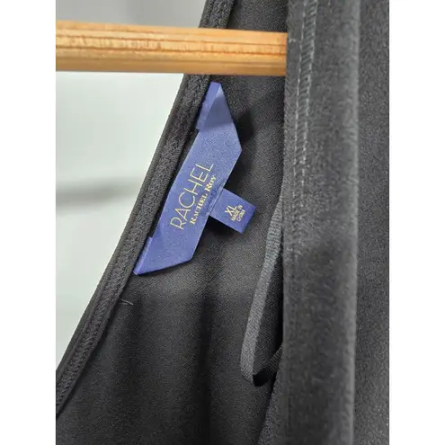 Rachel Roy Womens Dress Size XL Black V Neck Oversized