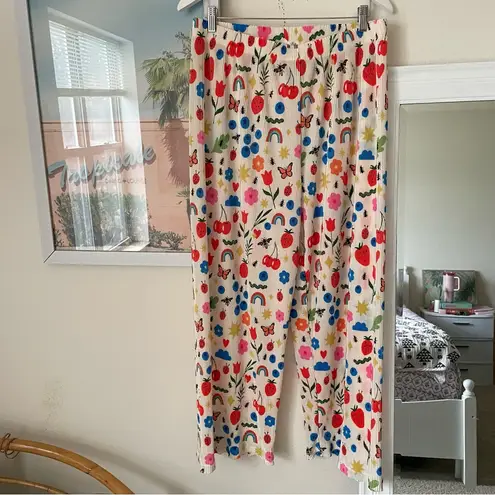 Taby Manana Sera Bonita Plisse Pants Pink Size XL