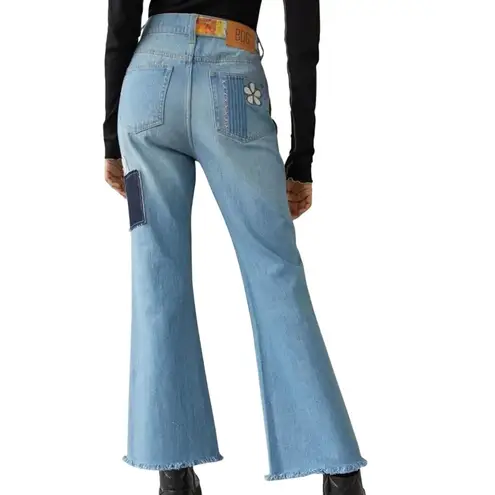BDG  Urban Outfitters High Waist Flare Jeans Patch Crochet, Size 30, New with Tag - Image 5