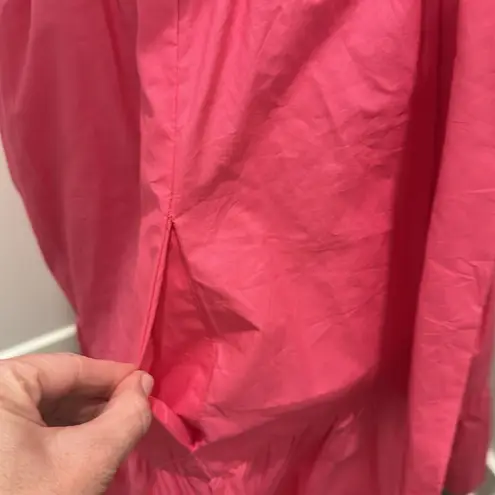 Allie Rose NWT Tie Back Tiered Strapless Midi Dress Sz M