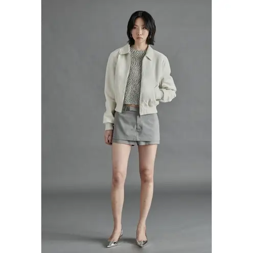 Steve Madden  Anouk Jacket in Silver Birch Medium New Womens Faux Suede Coat - Image 16