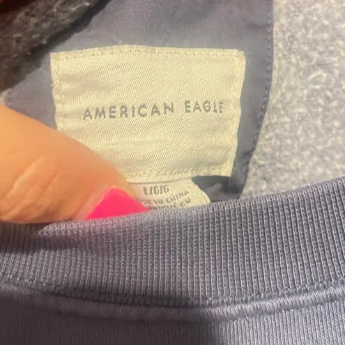 American Eagle  Fleece Oversized Vintage Crewneck Sweatshirt