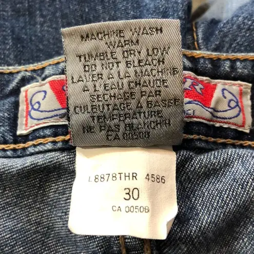 Silver Jeans Silver Vintage 1990s Y2K Capri Length Blue Jeans Waist 30 Inches