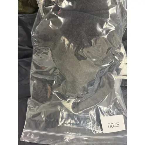 Kinross Cashmere Charcoal Gray Mock Neck Zip Up Sweater Jacket Size M Size M