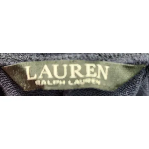 Ralph Lauren Lauren  Navy Blue Cream Colorblock Joggers Sweatpants Women's Size M