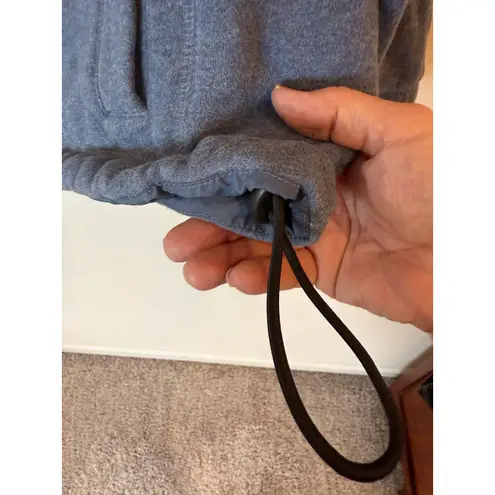 Walt Disney World Hoodie Womens XL Blue Winnie The Pooh Embroidered Fleece Lined