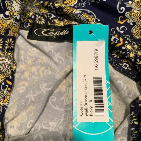 COLETTE Mali Graphic Print Brushed Knit Skirt