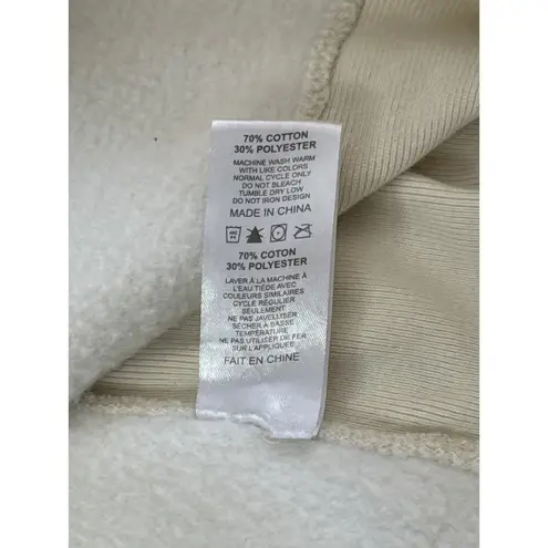 Women’s Independent Trading Co Crème Dog Mom Sweater Sz L Size L