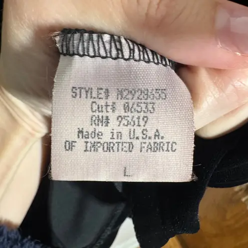 Outfit JPR Cardigan Women L Black Velvet Floral Embroider Goth Vamp Y2K Bratz Size L