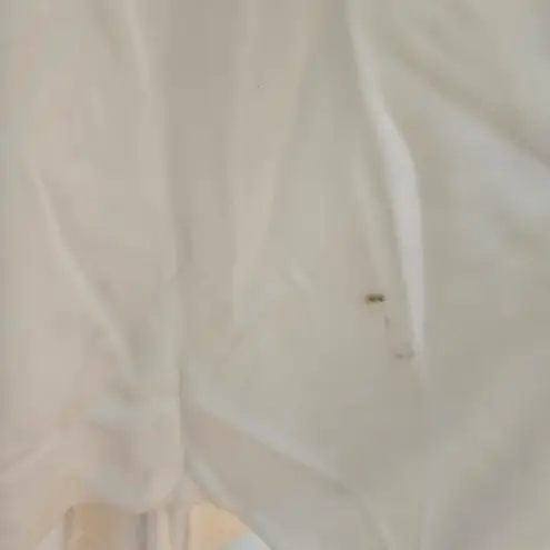 Jay Godfrey Flutter Cut Gown White Sleeveless Dress Formal Bridal Wedding Womens