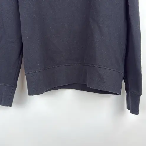 Amazon  Essentials French Terry Fleece Crewneck Pullover Sweatshirt Med Black - Image 5