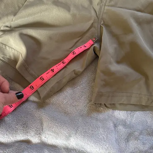 Santiny Women's Khaki Cargo Shorts Tan Size XXL