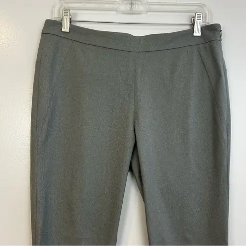 Ministry of Supply Light Grey Kinetic Skinny Ankle Pants Size 8 Gray