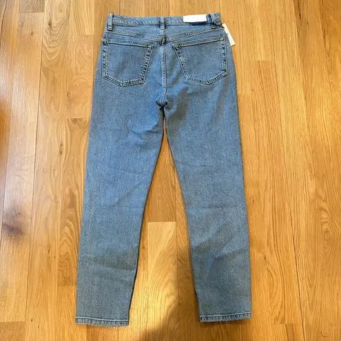 RE/DONE  Jeans 90’s High Rise Crop Medium Wash NWT Size 28