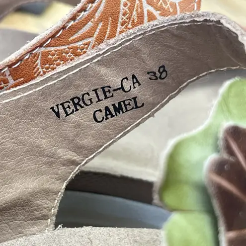 Spring Step  L'Artiste Vergee Strappy Floral Sandal Women's EU 38 US 7 Support - Image 3