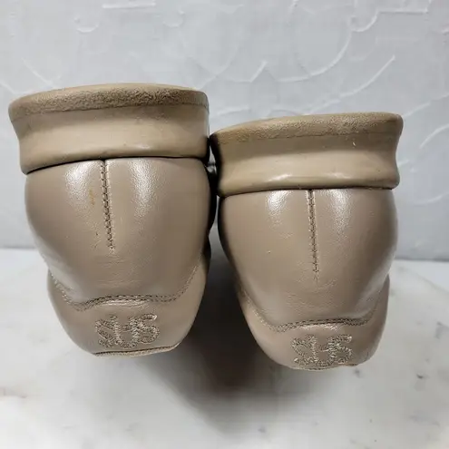 SAS Me Too Leather Sneakers Womens 9 WIDE Mocha EZ Straps Walking Comfort Shoes Tan