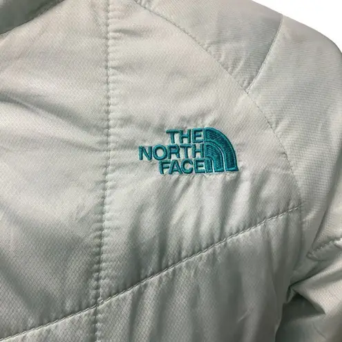 The North Face  Insulated Puffer Jacket Size S Light Green Quilted Winter Outdoor