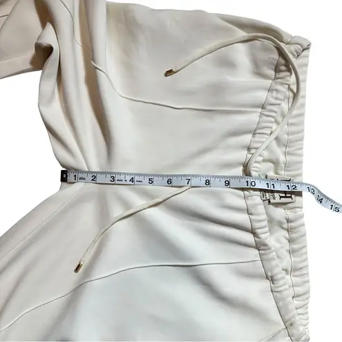 Haute Hippie NEW White CreamPull On Elastic Waist Pants Slacks Trousers small