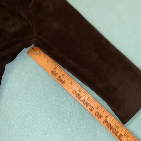 Ashley by 26 International velvet black double breasted blazer jacket coat SZ S