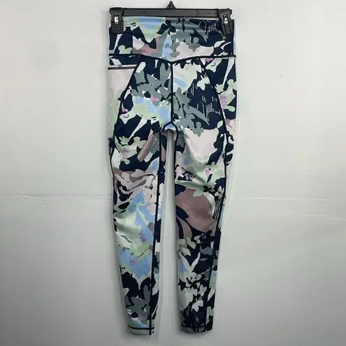 Sweaty Betty  Super Sculpt 7/8 Length Floral Print Leggings size 6