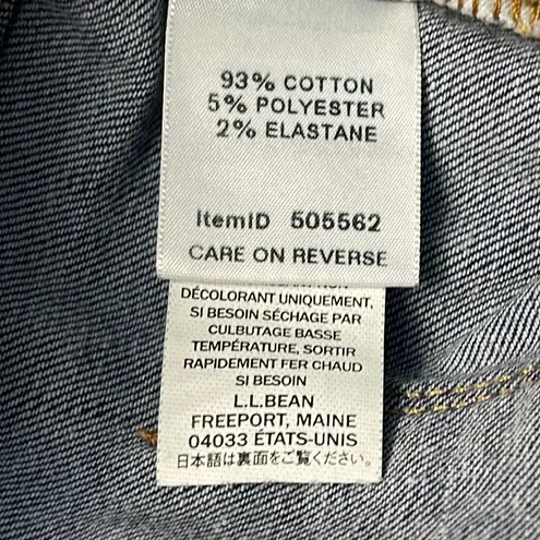 L.L Bean Classic Fit Jeans Size 12 Petite Blue
