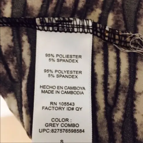 Daisy Fuentes  SZ S abstract dress