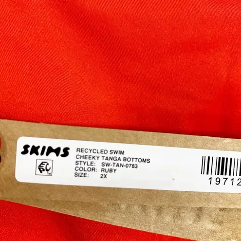 SKIMS Cheeky Tanga Swimsuit Bikini Bottoms Size 2XL