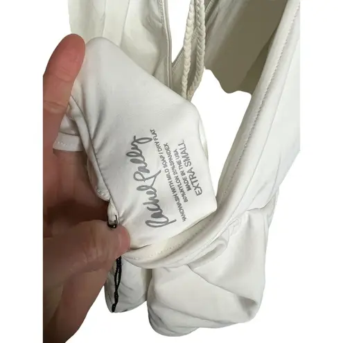 Rachel Pally Bridget Maillot White Halter Braid