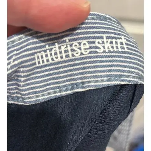 Lee  Women's Mid Rise Skort Rayon Cotton Blend‎ Women’s Size 14