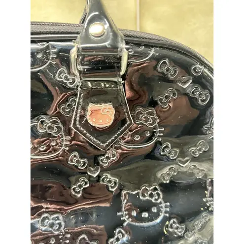 Lounge Fly Sanrio Hello Kitty Bowler Tote Large Bag Embossed City Bag Pink Inside