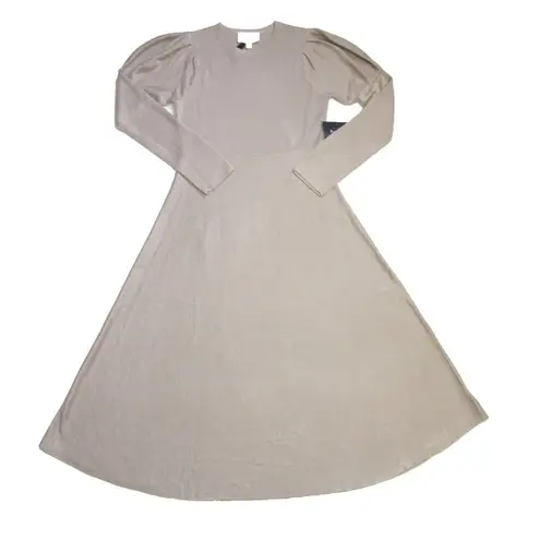 NWT Tuckernuck POMANDER PLACE Brielle in Tan Knit Maxi Sweater Dress S