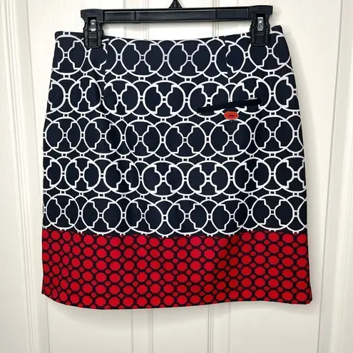 EP PRO GOLF Forbidden City Golf Skort (Black/Red)