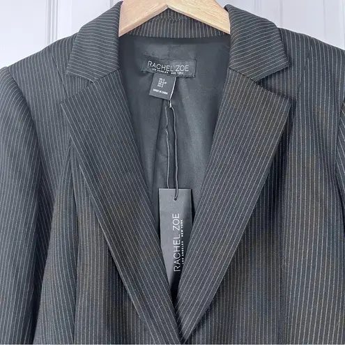 Rachel Zoe  Pinstripe One Button Blazer - Image 2