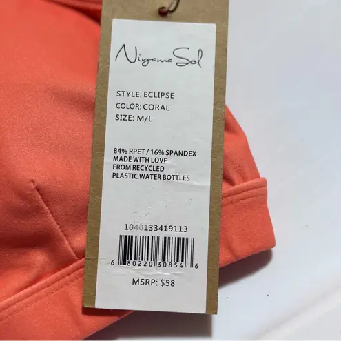 NWT Niyama Sol Eclipse Sports Bra – Coral (M/L) Orange Size undefined