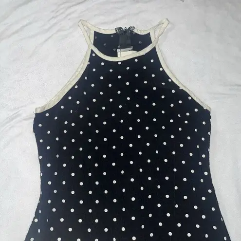 Byer California Byer Too! Vintage Sz 7 With Polka Dot Pattern Shift Dress XS