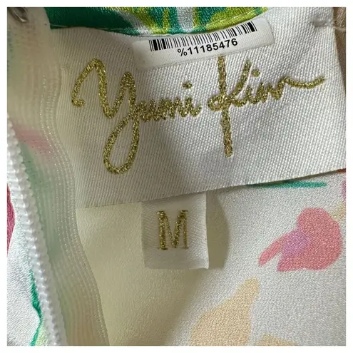 Yumi Kim Jayne Mini Wrap Dress Floral Tulip Hem Slip Size Medium