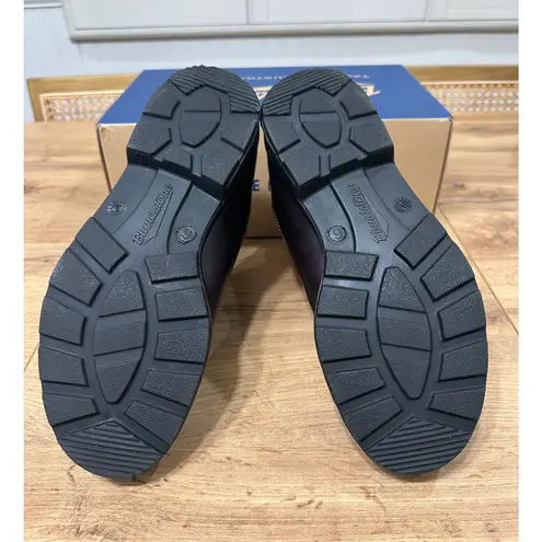 Blundstone 2412 Elastic Sided Boot Bordeaux Brush Leather 9 NIB Womens Originals