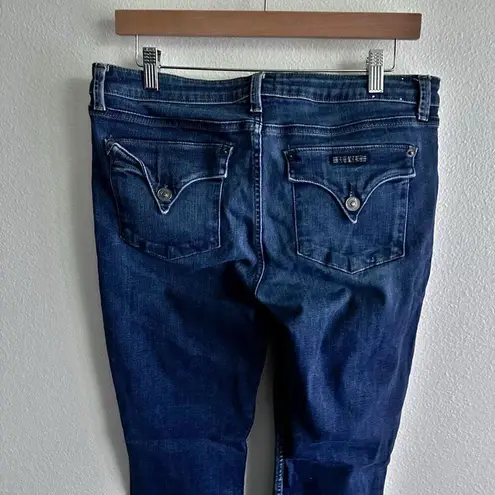 Hudson Jeans  | Straight Cut Jeans Rolled Cuff High Rise | Size 31, 12