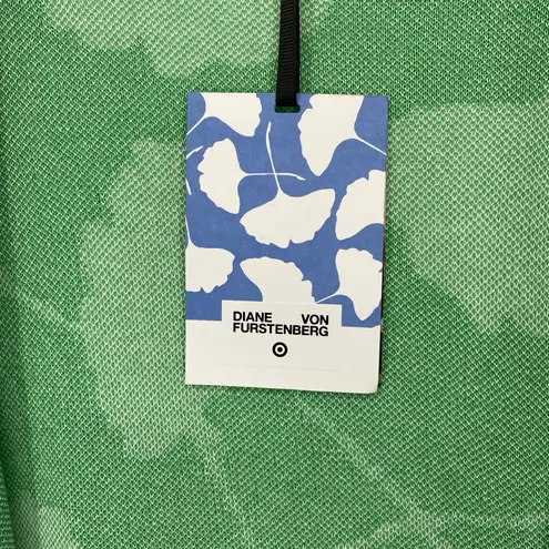 Diane Von Furstenberg  x Target Ginkgo Green Long Cardigan Knit Wrap Sweater New